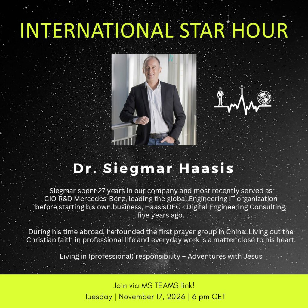 2026 11 17 international star hour with siegmar haasis